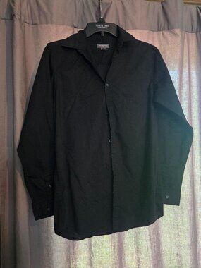 Men’s Van Heusen Flex Regular Long Sleeve Button Down Dress Shirt XL/18-20